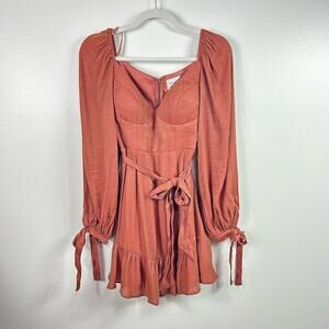 Hello Molly A Letter To Me Dress Antique Rose Mauve Size XS